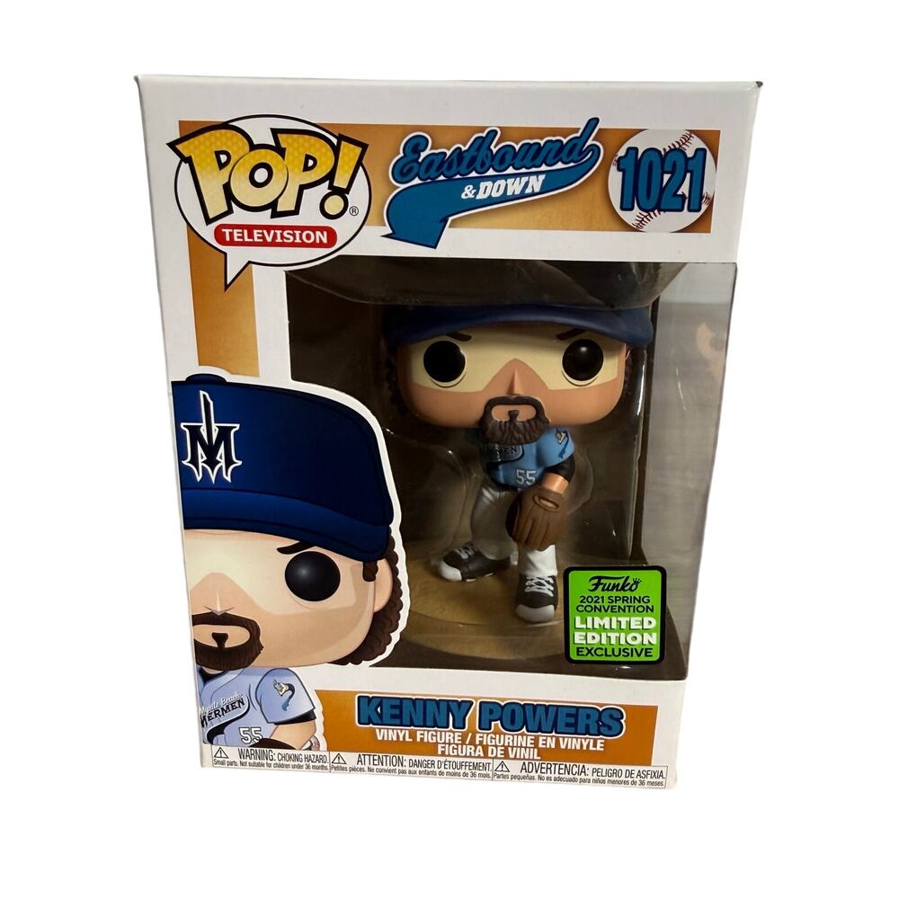 East Bound and Down Funko Pop Television Kenny Powers 2021 Spring Convention Pop